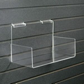 Slatwall Accessories - Acrylic Shelf with Sides